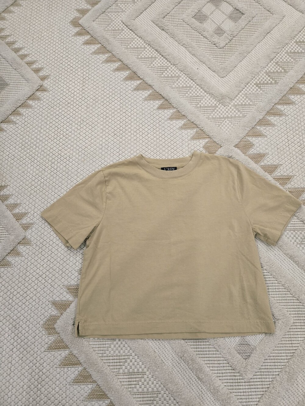J.crew Womens Crop Tee